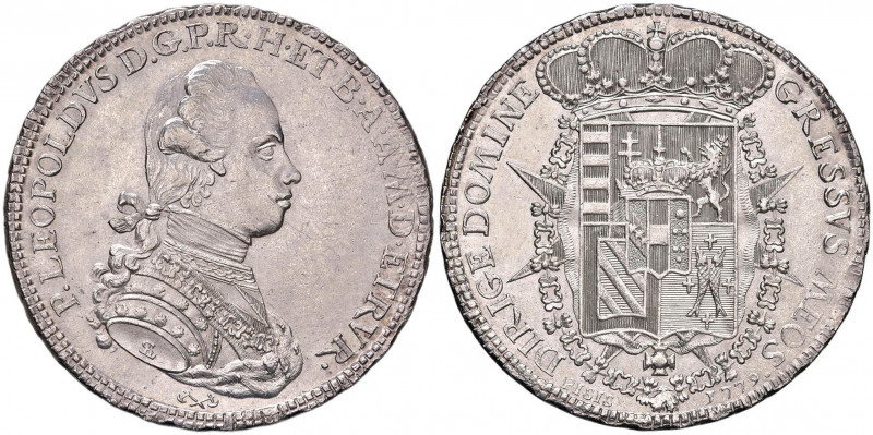 FIRENZE Pietro Leopoldo (1765-1790) Francescone 1779 - MIR 380/3 AG (g 27,36)
...