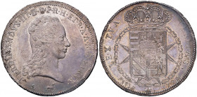 FIRENZE Ferdinando III (1790-1801) Francescone 1799 - MIR 405/8 AG (g 27,13) Minima porosità presente al D/

 

FDC