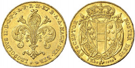 FIRENZE Leopoldo II (1824-1859) 80 Fiorini 1828 - MIR 443/2 AU (g 32,62) RR Colpetti al bordo

 

BB+