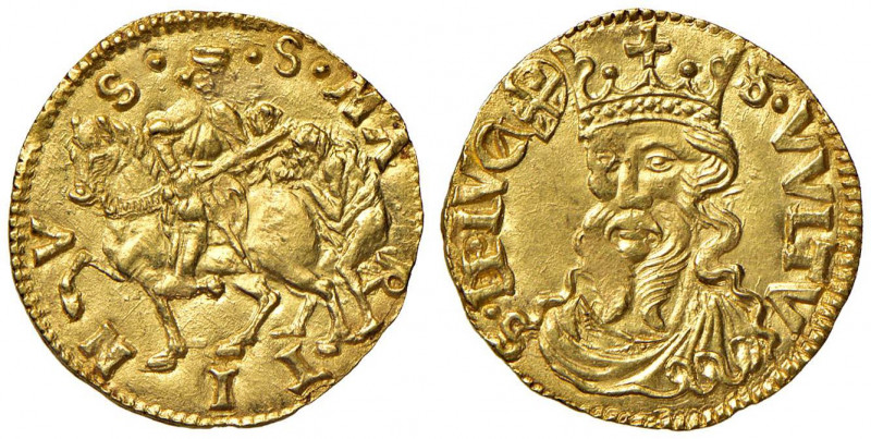 LUCCA Repubblica (1369-1799) Ducato - MIR 169/3 AU (g 3,47) Conservazione eccezi...
