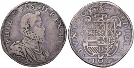 MILANO Filippo III (1598-1621) Denaro da 100 Soldi 1605 - MIR 353/2 AG (g 27,23) RR

 

MB/MB+