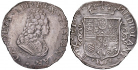 MILANO Carlo III (1706-1740) Filippo 1707 - MIR 399/1 AG (g 27,68) RR Esemplare di conservazione eccezionale per questo tipo di moneta 

 

SPL+/q...