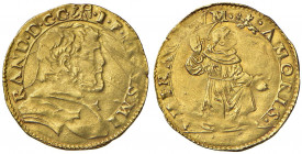 MIRANDOLA Gianfrancesco Pico (1499-1533) Doppio ducato - MIR 468; Bellesia 14/A AU (g 6,92) RR Ex Nomisma 62, lotto 688, ex Nomisma 53, lotto 1110 con...