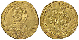 MODENA Francesco I d’Este (1629-1658) Quadrupla sigla G F M - MIR 733/4 AU (g 13,05) RR

 

BB+