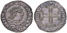 NAPOLI Ferdinando I d’Aragona (1458-1494) Coronato sigla C - MIR 68/16 AG (g 3,86) RR Busto adulto, variante con testa piccola

 

SPL+
