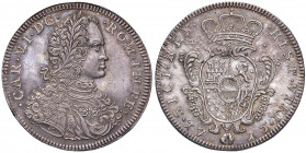 NAPOLI Carlo VI (1711-1734) Ducato 1715 taglio liscio - Magliocca 85 AG (g 21,83) Esemplare di conservazione insolita per questo tipo di moneta

 
...