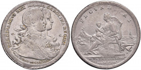 NAPOLI Ferdinando IV (1759-1799) Piastra 1772 Fecunditas - Magliocca 240 AG (g 25,33) R Graffietti di conio ma comunque un buon esemplare per questa a...