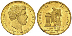 NAPOLI Ferdinando II (1830-1859) 6 Ducati 1854 - Magliocca 534 AU (g 7,58) Bellissimi fondi brillanti 

 

SPL+/qFDC