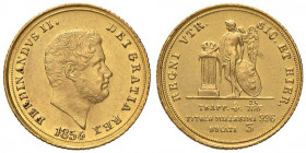 NAPOLI Ferdinando II (1830-1859) 3 Ducati 1854 - Magliocca 534 AU (g 3,79) Graffietto sul collo al D/

 

qSPL/SPL
