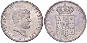 NAPOLI Ferdinando II (1830-1859) Piastra 1851 - Magliocca 561 AG (g 27,58)

 

FDC