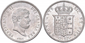 NAPOLI Ferdinando II (1830-1859) Piastra 1853 - Magliocca 563 AG (g 27,55)

 

FDC