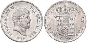 NAPOLI Ferdinando II (1830-1859) Piastra 1856 - Magliocca 566 AG (g 27,59) Conservazione eccezionale

 

FDC