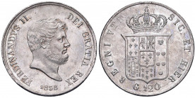 NAPOLI Ferdinando II (1830-1859) Piastra 1858 - Magliocca 568 AG (g 27,54)

 

FDC