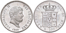NAPOLI Ferdinando II (1830-1859) Piastra 1859 - Magliocca 569 AG (g 27,63) R Conservazione eccezionale

 

FDC