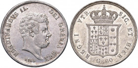 NAPOLI Ferdinando II (1830-1859) Mezza piastra 1855 - Magliocca 591 AG (g 13,76)

 

qFDC/FDC