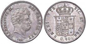 NAPOLI Ferdinando II (1830-1859) Mezza piastra 1857 - Magliocca 593 AG (g 13,81) 

 

qFDC/FDC