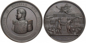 Ferdinando II (1830-1859) Medaglia 1846 Per l’inaugurazione della ferrovia da Napoli a Caserta - Opus: Luigi Arnaud - D’Auria n. 211; Ricciardi n. 181...