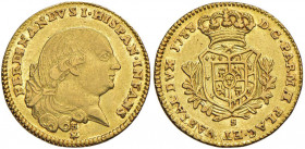PARMA Ferdinando di Borbone (1765-1802) Mezza doppia 1788 - MIR 1066/3 AU (g 3,51)

 

BB/qSPL