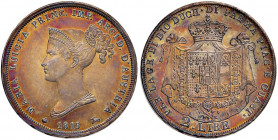 PARMA Maria Luigia (1814-1847) 2 Lire 1815 - Gig. 8 AG (g 10,00) Minimi graffietti al D/ 

 

FDC