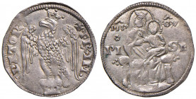 PISA Repubblica - Emissioni al nome di Federico I Imperatore (1150-1312) Aquilino maggiore o Grosso da 2 Soldi databile dopo il 1269 Simbolo rosetta -...