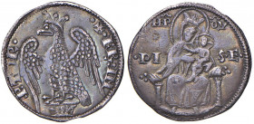 PISA Repubblica - Emissioni al nome di Federico I Imperatore (1150-1312) Aquilino maggiore o Grosso da 2 Soldi databile dopo il 1269 Simbolo stella - ...