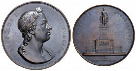 PISA Medaglia 1833 monumento a Pietro Leopoldo in piazza Santa Caterina - Opus: A. Fabris - AE (g 66,94 - Ø 55 mm) Conservazione eccezionale

 

F...