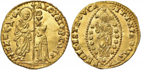 VENEZIA Alvise Contarini (1676-1684) Zecchino - Pa. 1 AU (g 3,47) Conservazione eccezionale

 

qFDC/FDC