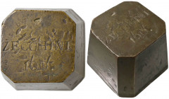VENEZIA Peso monetario da zecchini 100 - AE (g 352) Interessante peso monetario dal valore elevatissimo, evidentemente usato per contare consistenti g...