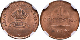 VENEZIA Francesco I (1815-1835) Centesimo -1822 - Gig. 99 CU In slab NGC MS 64 RD cod. 2809905-035

 

FDC