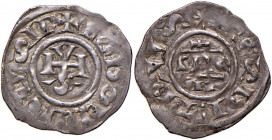 Gregorio IV (827-844) e Ludovico I (827-844) Denaro - Munt. 2 AG (g 1,57) RRR 

 

BB+