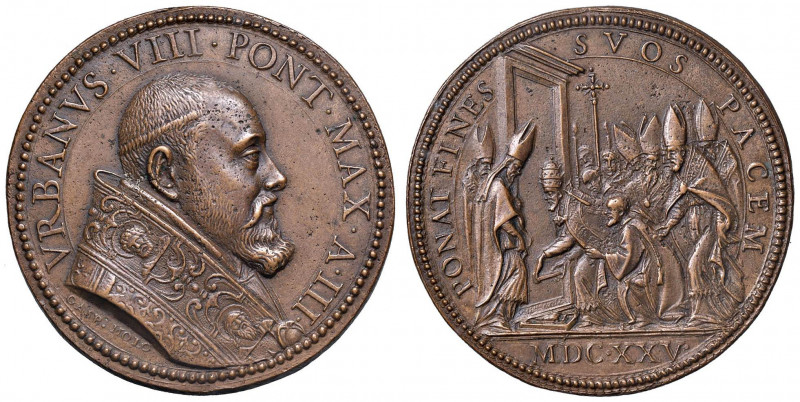 Urbano VIII (1623-1644) Medaglia A. III 1625 chiusura della Porta Santa - Opus: ...