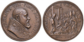 Urbano VIII (1623-1644) Medaglia A. III 1625 chiusura della Porta Santa - Opus: G. Mola - AE (g 24,57 - Ø 40 mm) RR Lievemente porosa

 

SPL