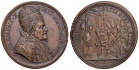 Clemente X (1669-1676) Medaglia 1675 A. VI Chiusura della Porta Santa alla fine del Giubileo - Opus: G. Hamerani - AE (g 38,54 - Ø 42 mm) R

 

qF...