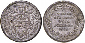 Innocenzo XI (1676-1689) Testone 1684 A. VIII - Munt. 79 AG (g 9,10)

 

qFDC