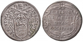 Innocenzo XI (1676-1689) Testone A. XI - Munt. 143 AG (g 9,12) R Difetto al bordo

 

SPL+