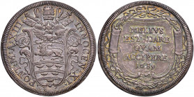 Innocenzo XI (1676-1689) Testone 1689 A. XIII - Munt. 116 AG (g 9,07) Bellissima patina iridescente

 

SPL+