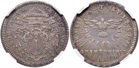 Sede Vacante (1758) Doppio Giulio 1758 - Munt. 4 AG In slab NGC AU 55 cod. 2790554-002

 

SPL