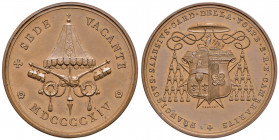Sede Vacante (1914) Medaglia 1914 Camerlengo Cardinal Della Volpe - Opus: Bianchi - AE (g 20,99 - Ø 39 mm) RR Conservazione eccezionale

 

FDC