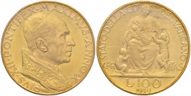 Pio XII (1939-1958) 100 Lire 1948 A. X - Nomisma 944 AU Sigillato FDC da Massimo Filisina

 

FDC
