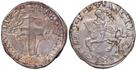 Carlo II (1504-1553) 9 Grossi Torino - MIR (nuova edizione) 426 AG (g 9,01) R Ossidazioni al R/. Proveniente della Collezione Dolivo 1963 lotto 114. N...
