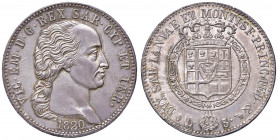 Vittorio Emanuele I (1814-1821) 5 Lire 1820 - Nomisma 519 AG R Conservazione eccezionale FDC

 

n.a.