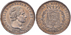 Carlo Felice (1821-1831) Lira 1826 T - Nomisma 591 AG Conservazione eccezionale con bellissima patina

 

FDC