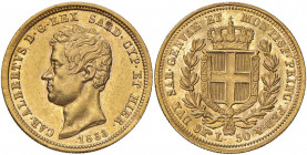 Carlo Alberto (1831-1849) 50 Lire 1833 T - Nomisma 635 AU RR Modesti difetti di conio ma bell’esemplare con i fondi ancora brillanti 

 

SPL