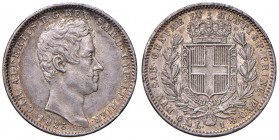 Carlo Alberto (1831-1849) Lira 1835 G - Nomisma 721 AG RR Minima screpolatura sulla guancia al D/ ma splendido esemplare. Ex Collezione Rocca

 

...