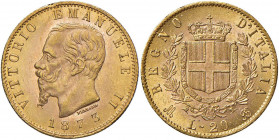 Vittorio Emanuele II (1861-1878) 20 Lire 1873 M - Nomisma 861 AU Minime striature al D/

 

FDC