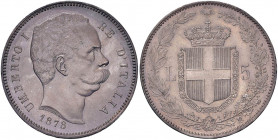 Umberto I (1878-1900) 5 Lire 1878 - Nomisma 992 AG R Minimi segnetto sul bordo ma splendido esemplare

 

FDC