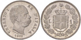 Umberto I (1878-1900) Lira 1900 - Nomisma 1010 AG Fondi speculari

 

FDC