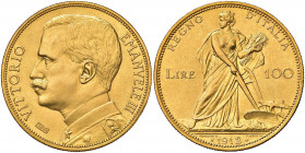 Vittorio Emanuele III (1900-1946) 100 Lire 1912 - Nomisma 1048 AU RR Splendido esemplare

 

FDC