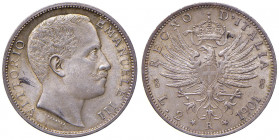 Vittorio Emanuele III (1900-1946) 2 Lire 1901 - Nomisma 1151 AG RR Bellissimo esemplare con delicata patina

 

FDC