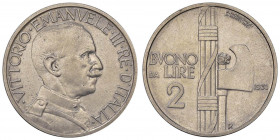 Vittorio Emanuele III (1900-1946) 2 Lire 1931 - Nomisma 1175 AG RRR Tiratura di soli 50 esemplari 

 

FDC